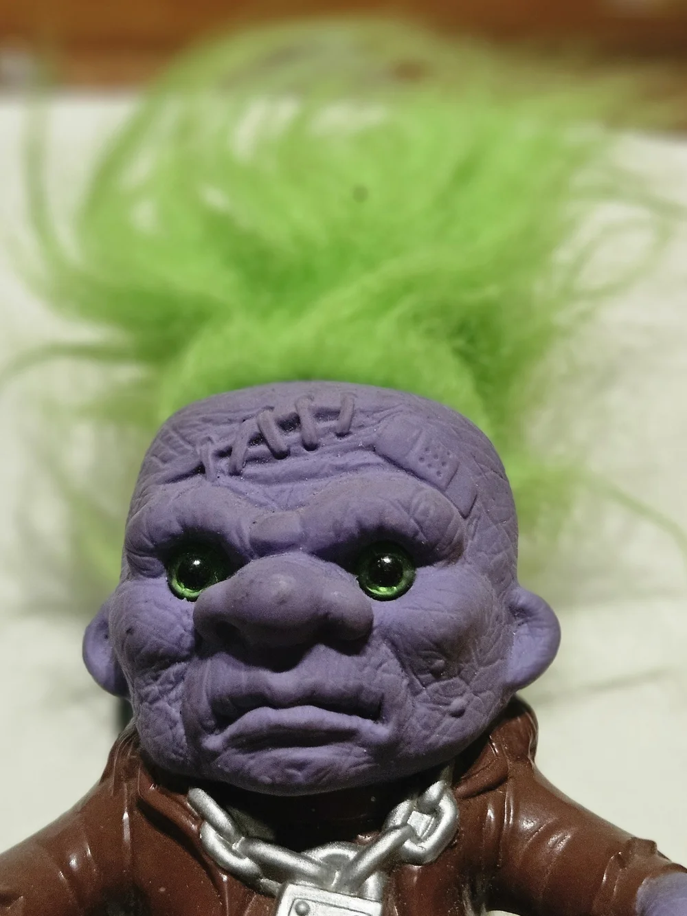 Vintage 1992 Hasbro Battle Trolls Frankenstien Monster Troll
